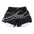"SIGNATURE" 2-IN-1 FIGHT SHORTS