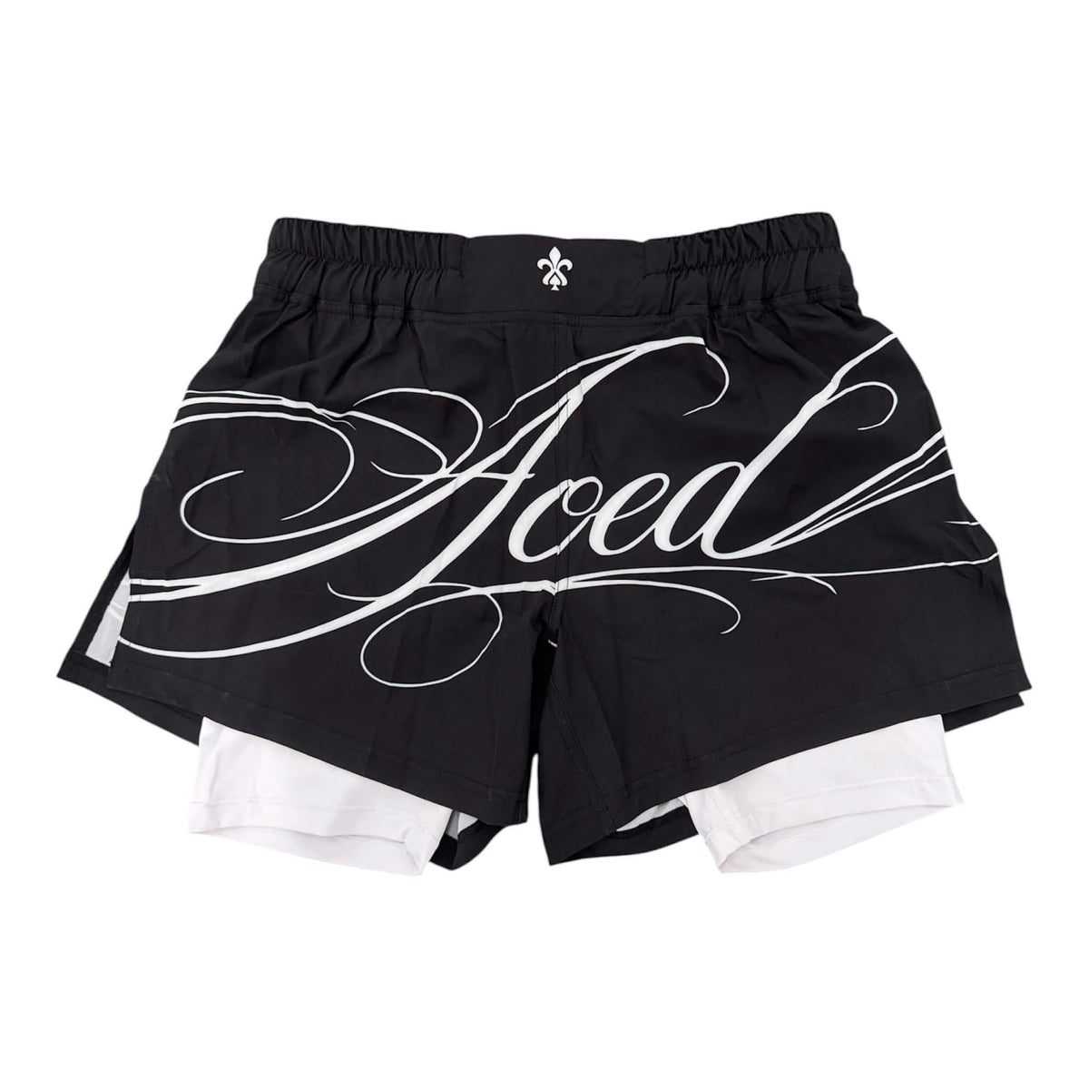 "SIGNATURE" 2-IN-1 FIGHT SHORTS